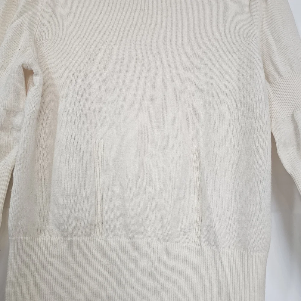 Moda International Ivory Knit Sweater Merino Wool 95%{Bx20}